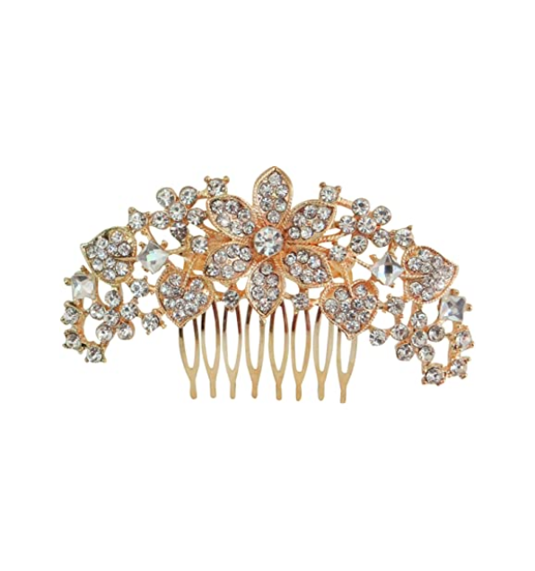 Bridal Fancy Comb Hair Clip - Image 2