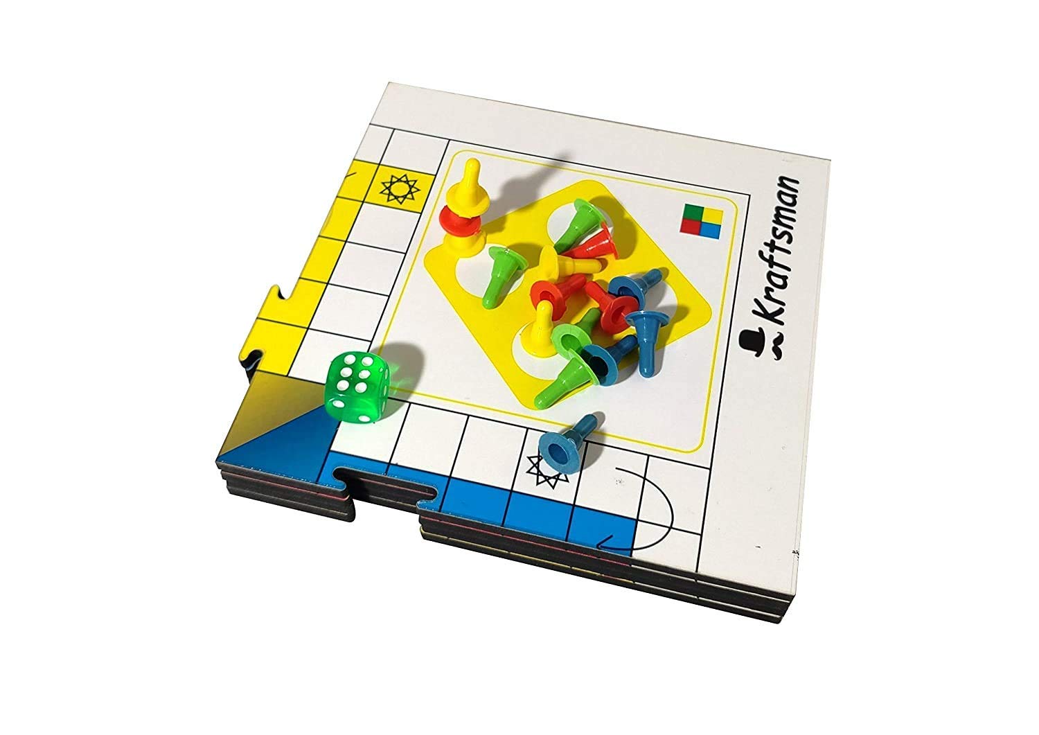 Best Portable wooden board game Easy to carry anywhere you travel, small in size with travel pouch included to safe guard the objects to get lost Develops logical thinking and curiosity development and makes a awesome gift for kids & Adults and Return Gifting Good Quality Best option for Gift 6