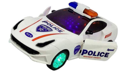 3D Lights Police car with Sound