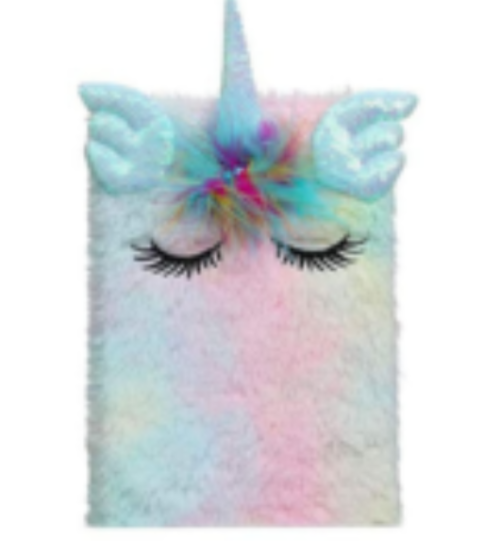 Unicorn Diary and Water Pouch