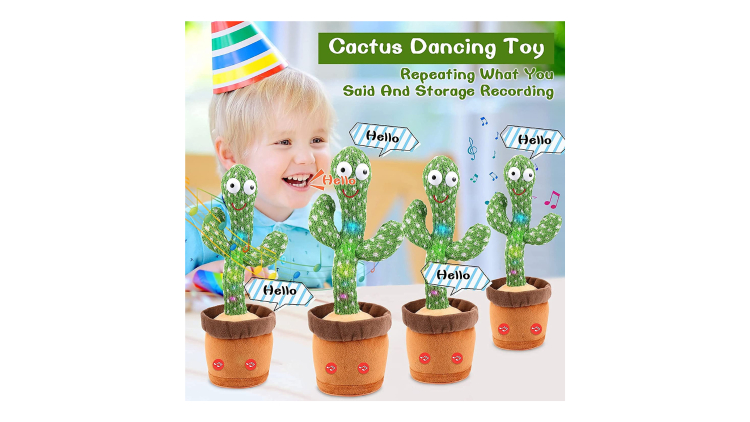 Talking & Dancing Cactus Toy7