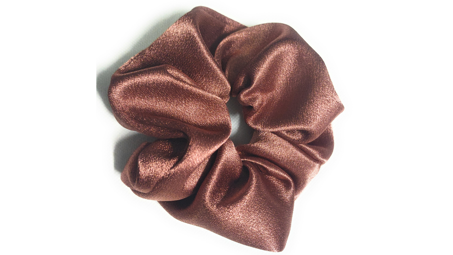 Satin silk scrunchies Rubber Band4