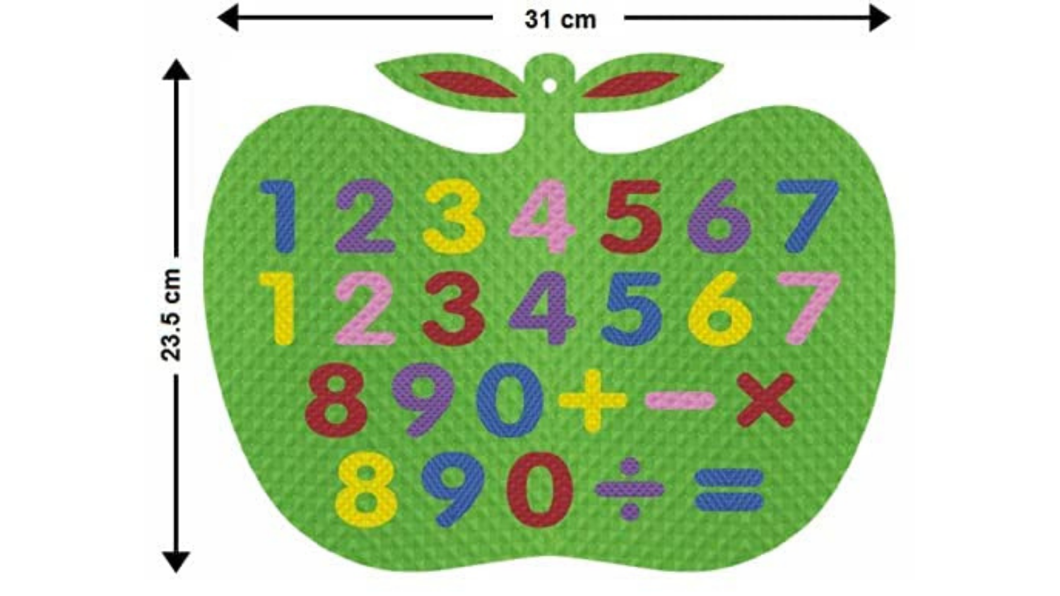 Apple Shape Learning Puzzle 5