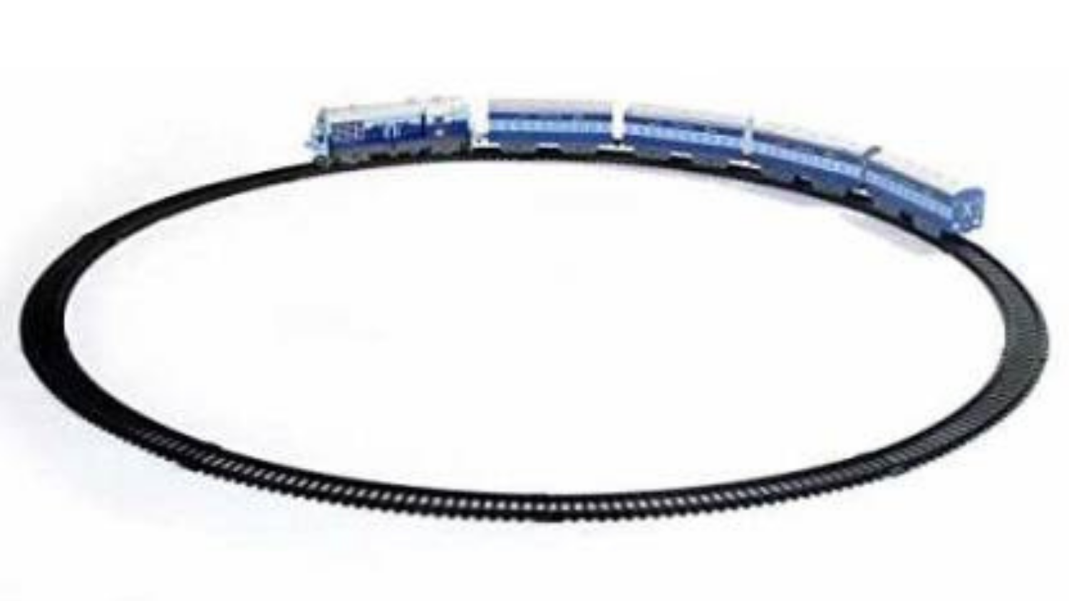 Centy Passenger Train Toy Blue - Image 2
