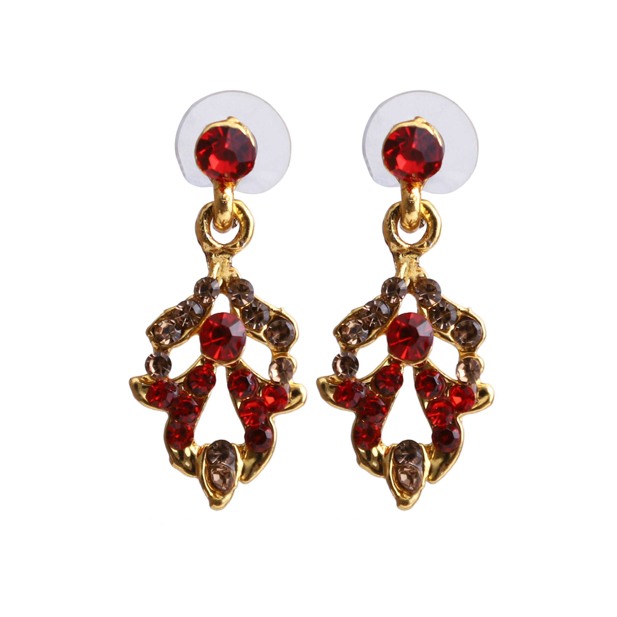 Alloy Jewellery Set Red - Image 4