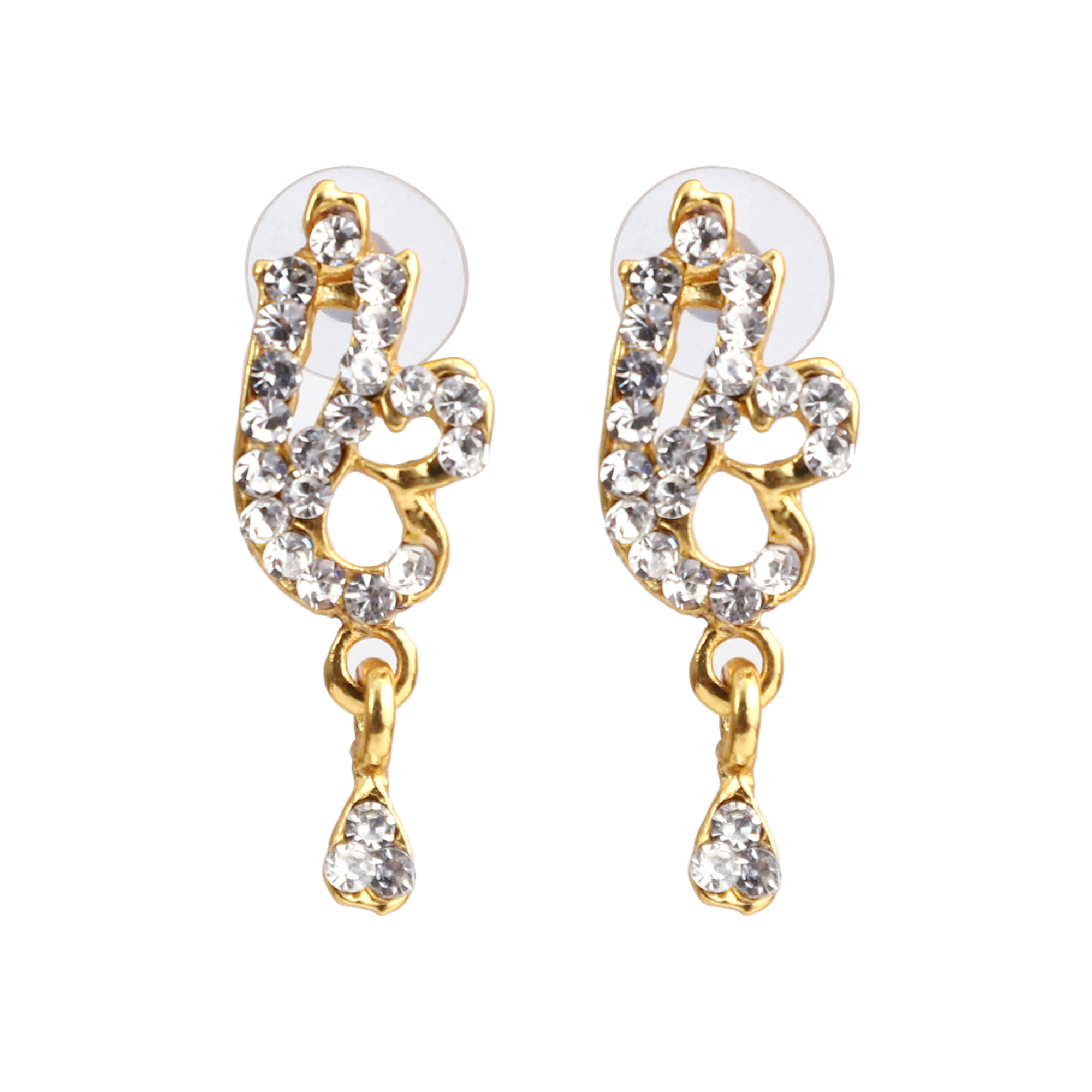 Alloy Jewellery Set White Gold - Image 4