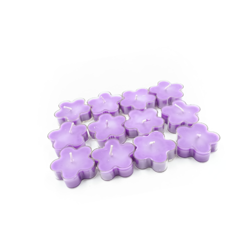 Pancikaa Lavender Flower Candles