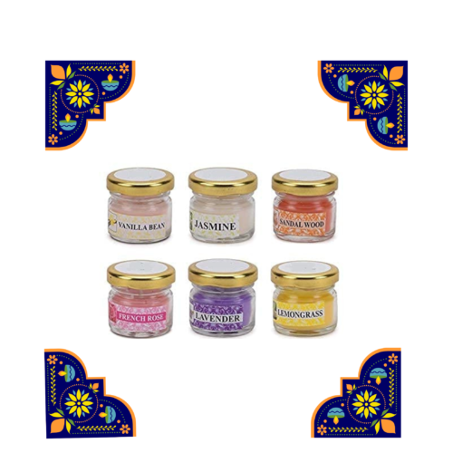 Mini Glass Jar Scented Candles