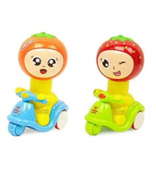 Friction Motorcycle Fruits Toys