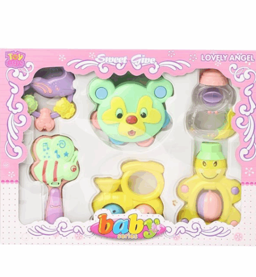 Baby Rattle Toy Set