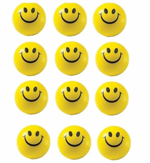 Smiley Face Soft Ball