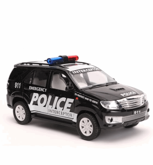 Police Interceptor Car Toy