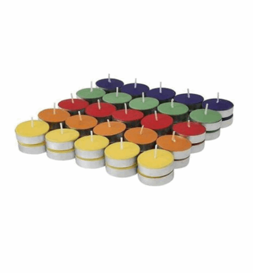 Unscented Candles Pack of 50