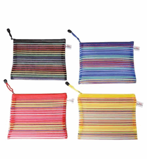 Stationery Pouch With Zipper