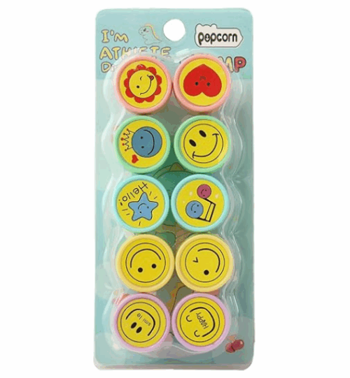 Smiley Stamp Arts and Crafts